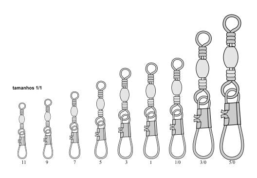 Girador Bss Marine Sports Black Nickel com Snap