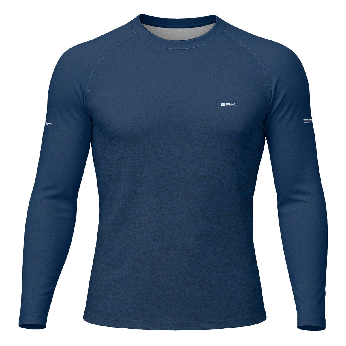 Camisa Segunda Pele Brk Clean Mescla Azul Escuro com Proteção UV50