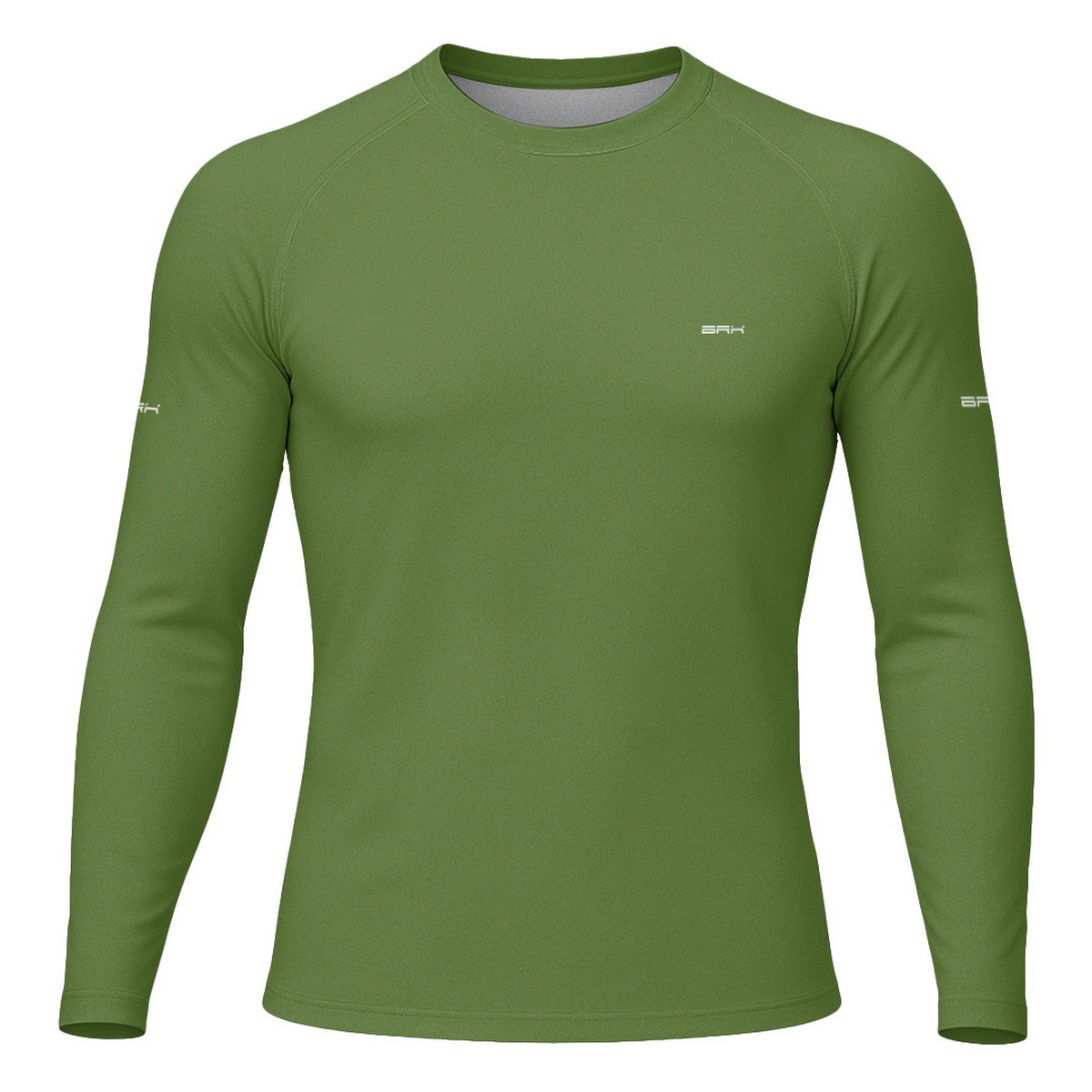 Camisa Segunda Pele Brk Clean Verde Militar com Proteção UV50