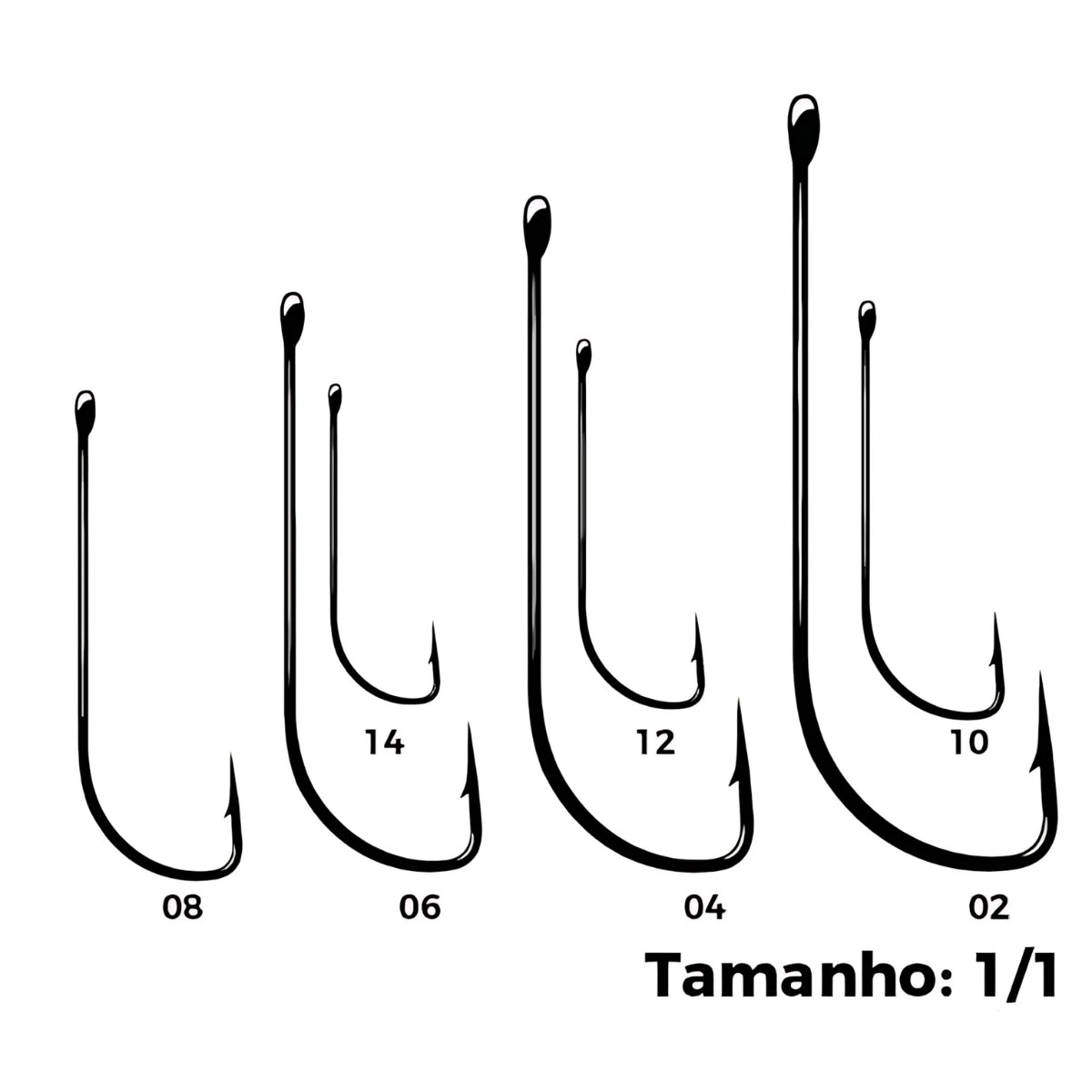 Anzol de Pesca 260H Marine Sports Nickel