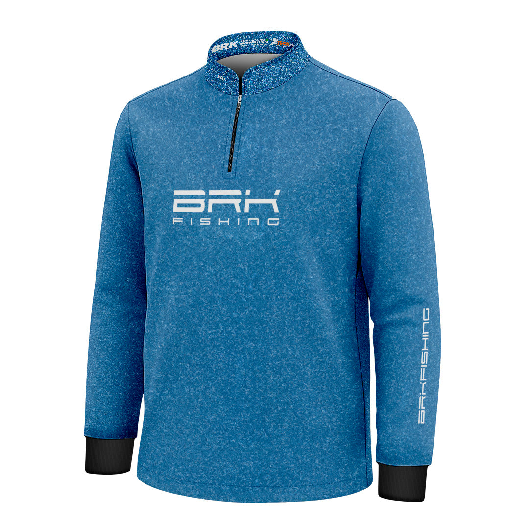 Camisa de Pesca Infantil Brk Select Pursuit Jeansfit com Proteção UV50+