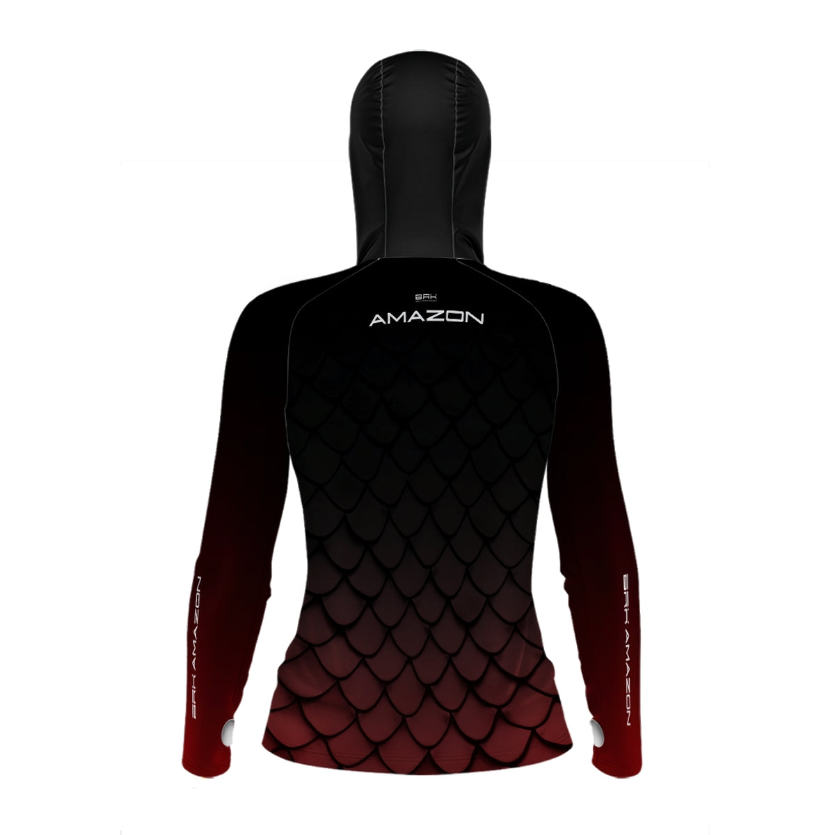 Camisa FusionX Brk Feminino Pirarucu com Capuz e Proteção UV50+