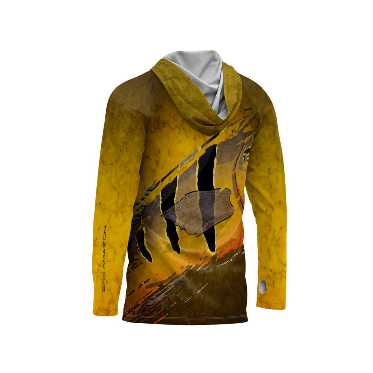 Camisa FusionX Brk Tucunaré Açu 2 com Capuz e Proteção UV50+