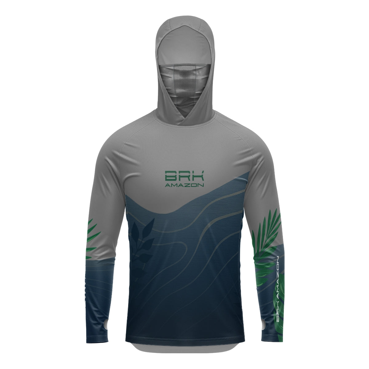 Camisa FusionX Brk Água Orgânica com Capuz e Proteção UV50+