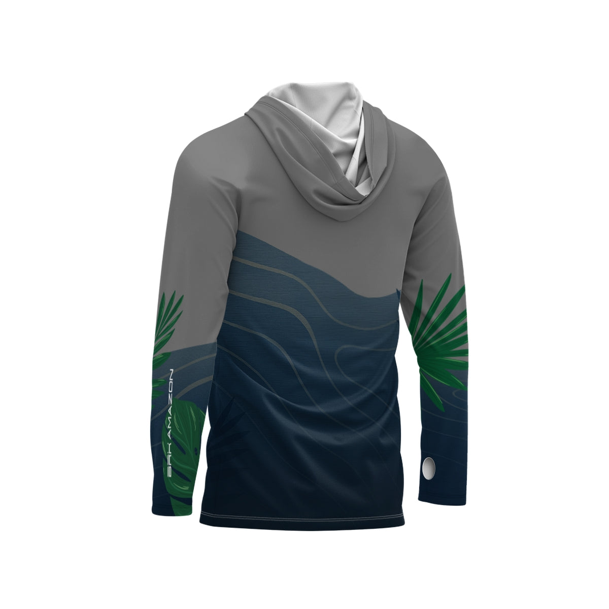 Camisa FusionX Brk Água Orgânica com Capuz e Proteção UV50+