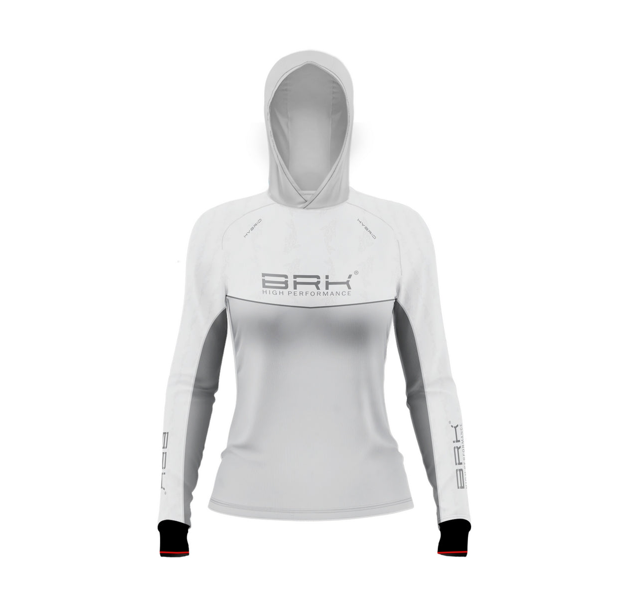 Camisa de Pesca Feminina Brk com Capuz Hybrid Maori Vicking com Proteção Solar UV50+