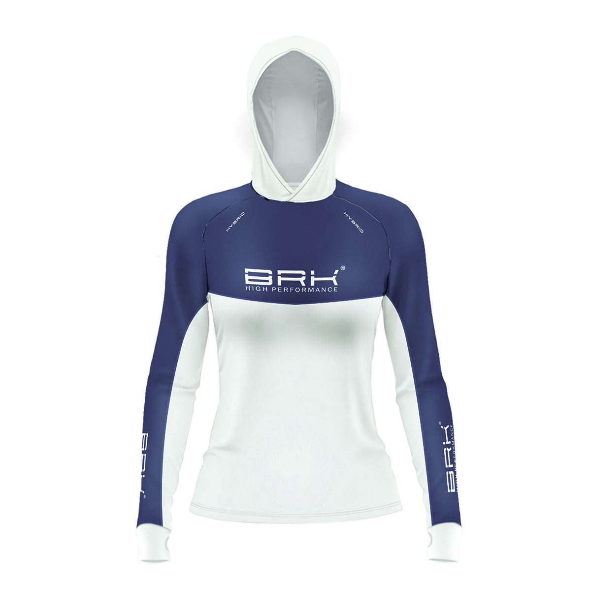 Camisa de Pesca Feminina Brk com Capuz Hybrid Off Shore com Proteção Solar UV50+
