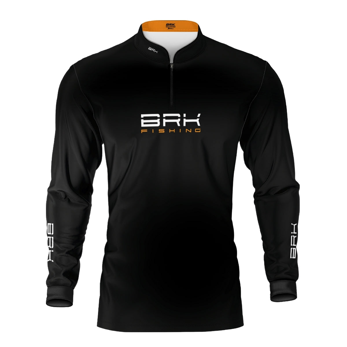 Camisa de Pesca Brk Azul Halloween Abobora e Barco com Proteção UV50