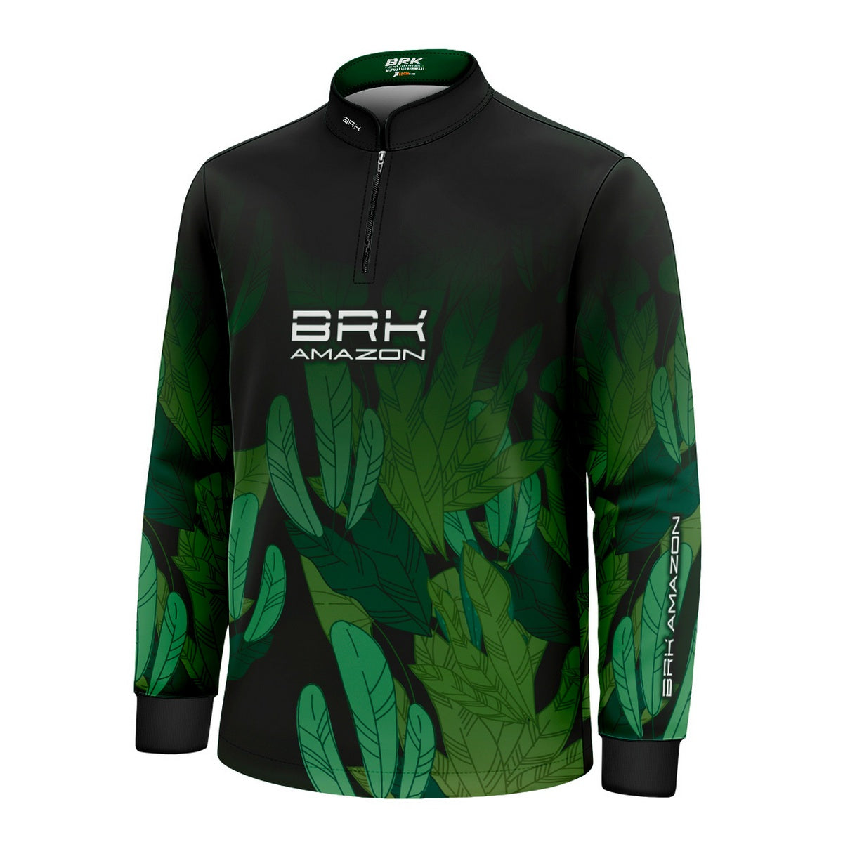 Camisa de Pesca Infantil Brk Amazon Floresta com Proteção UV50