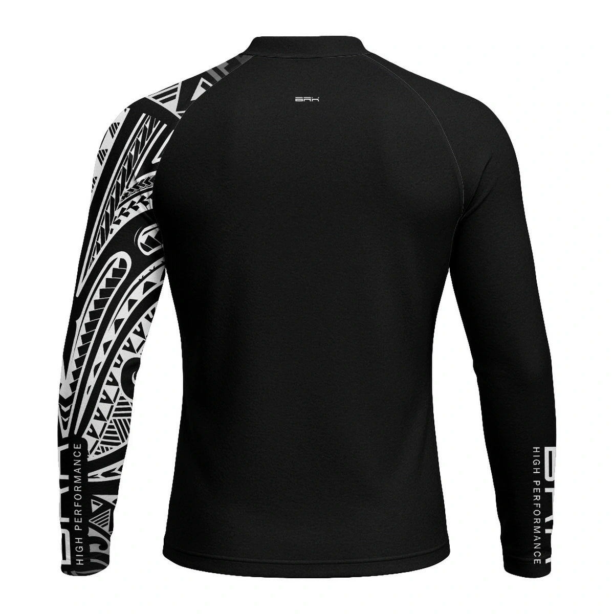 Camisa UV50 Segunda Pele Brk Maori Preto e Branco