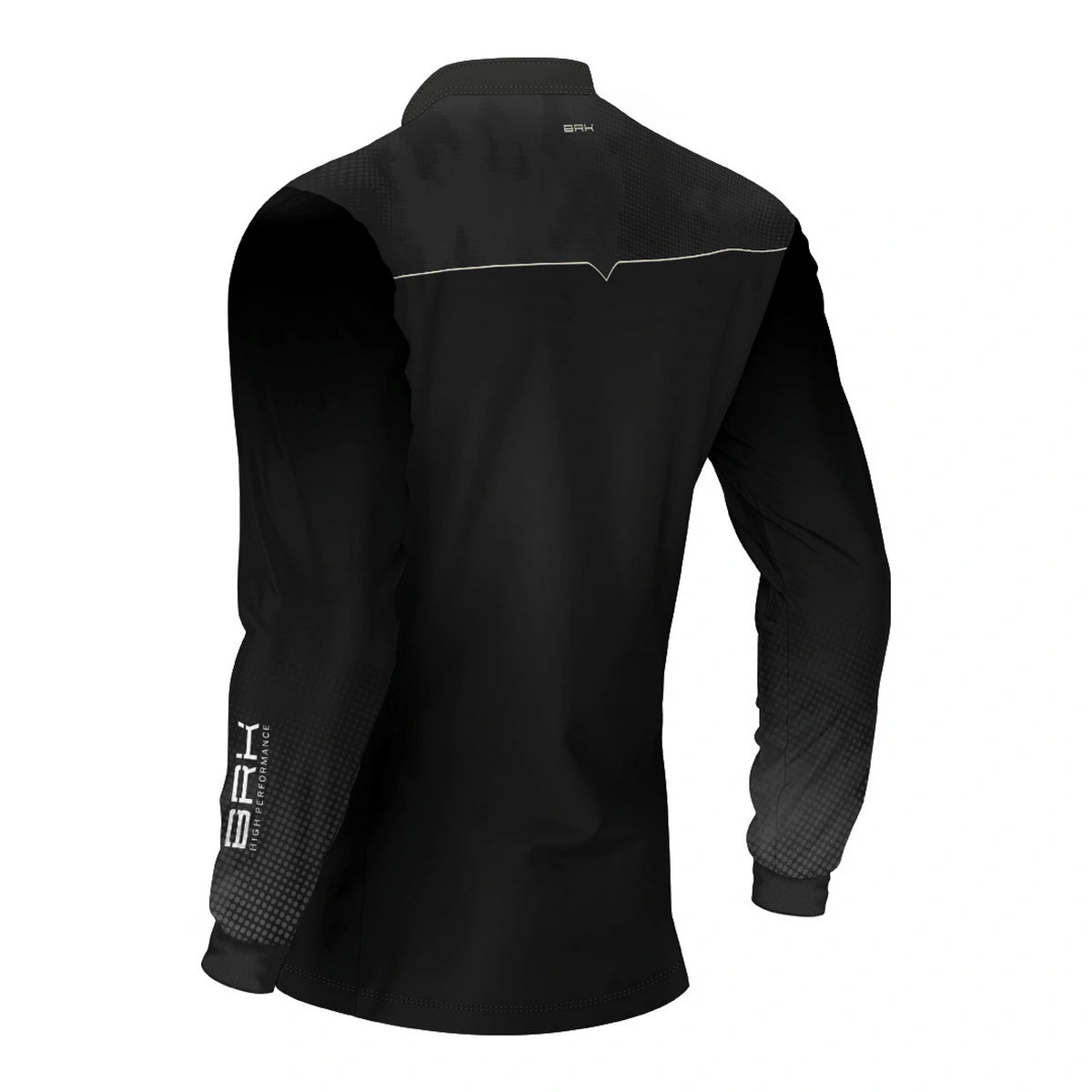 Camisa de Pesca Brk 80UP Preta com Proteção UV50