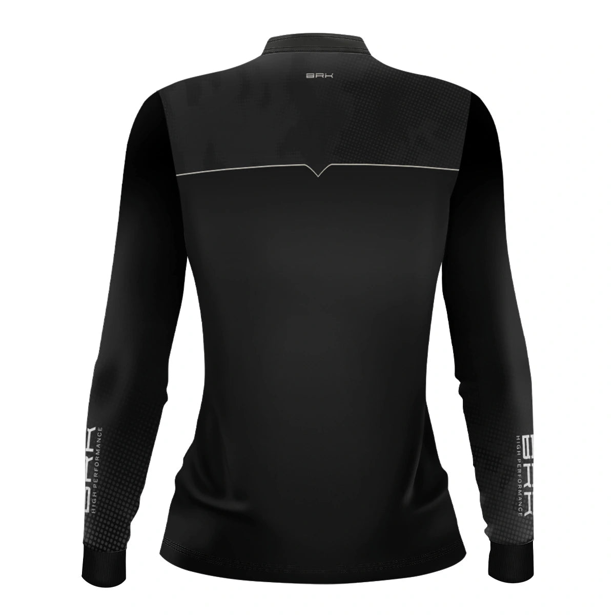 Camisa de Pesca Feminina Brk 80UP Preta com Proteção UV50