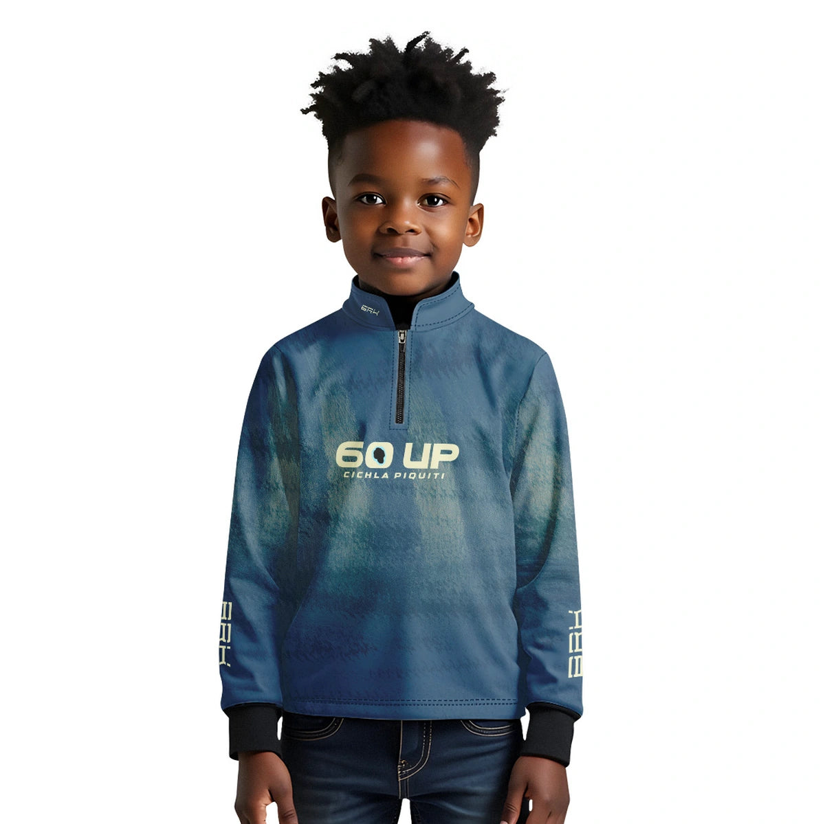 Camisa de Pesca Infantil Brk 60UP Tucunaré com Proteção UV50