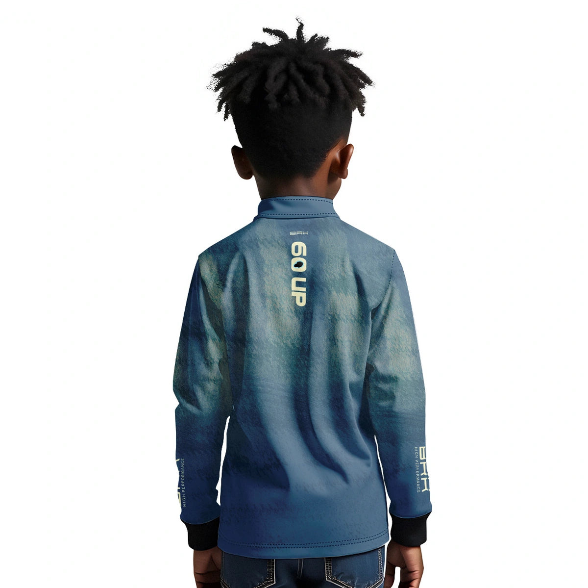 Camisa de Pesca Infantil Brk 60UP Tucunaré com Proteção UV50