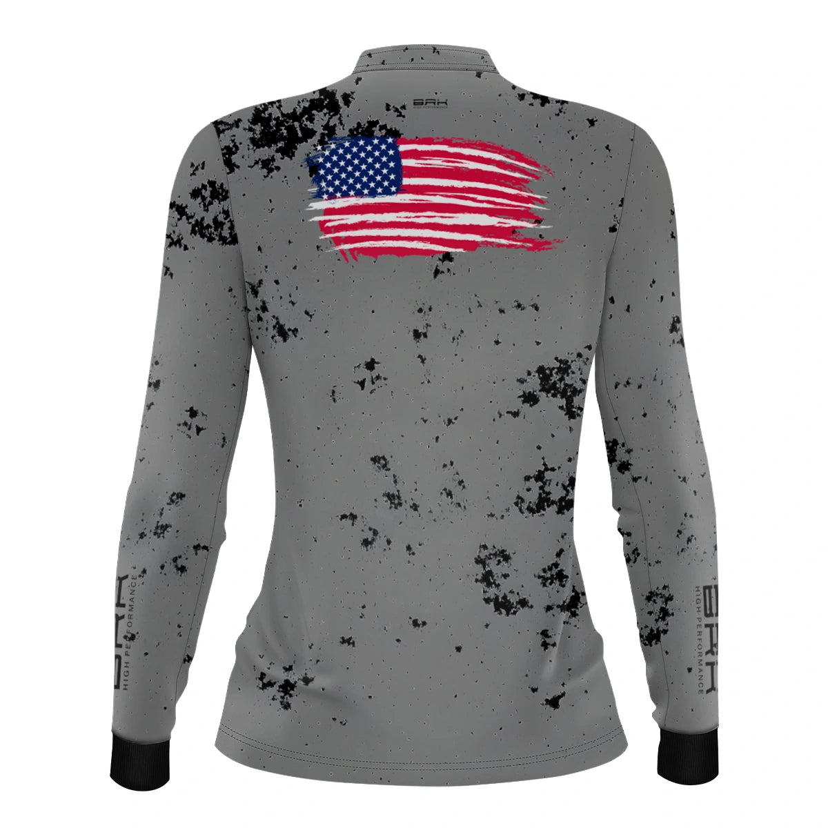 Camisa de Pesca Feminina Brk USA Fishing com Proteção UV50