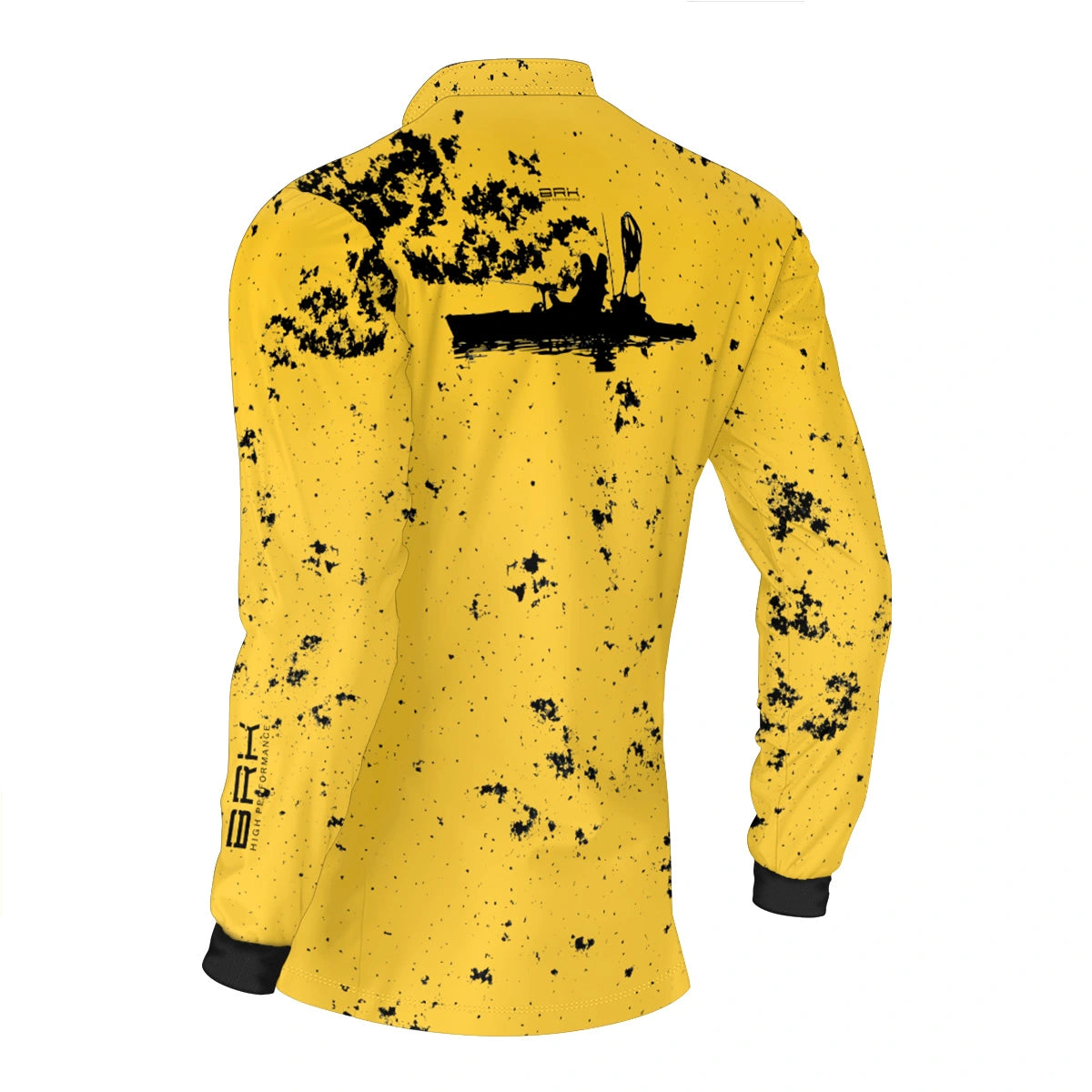 Camisa de Pesca Brk Kayak Fishing Hard Work com Proteção UV50
