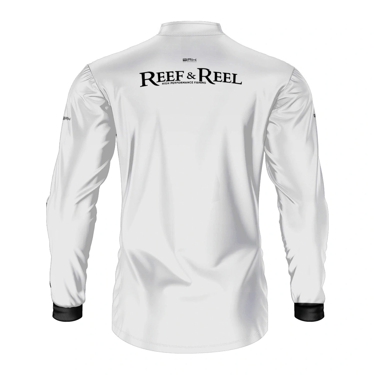 Camisa de Pesca Brk Reef & Reel High Perfomance Branca com Proteção UV50