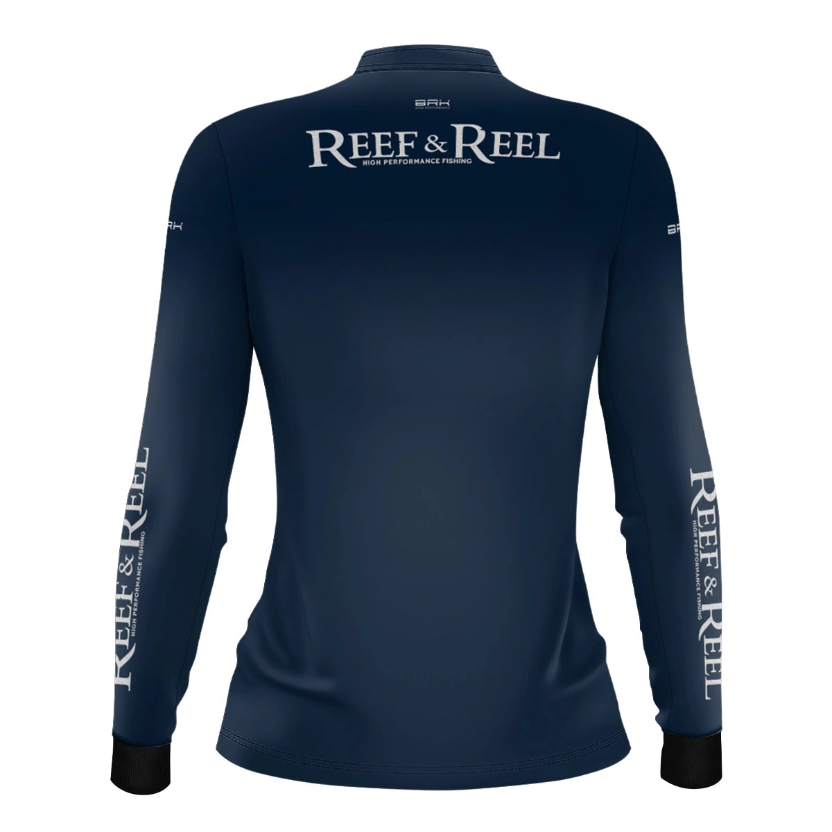Camisa de Pesca Feminina Brk Reef & Reel High Perfomance Azul com Proteção UV50