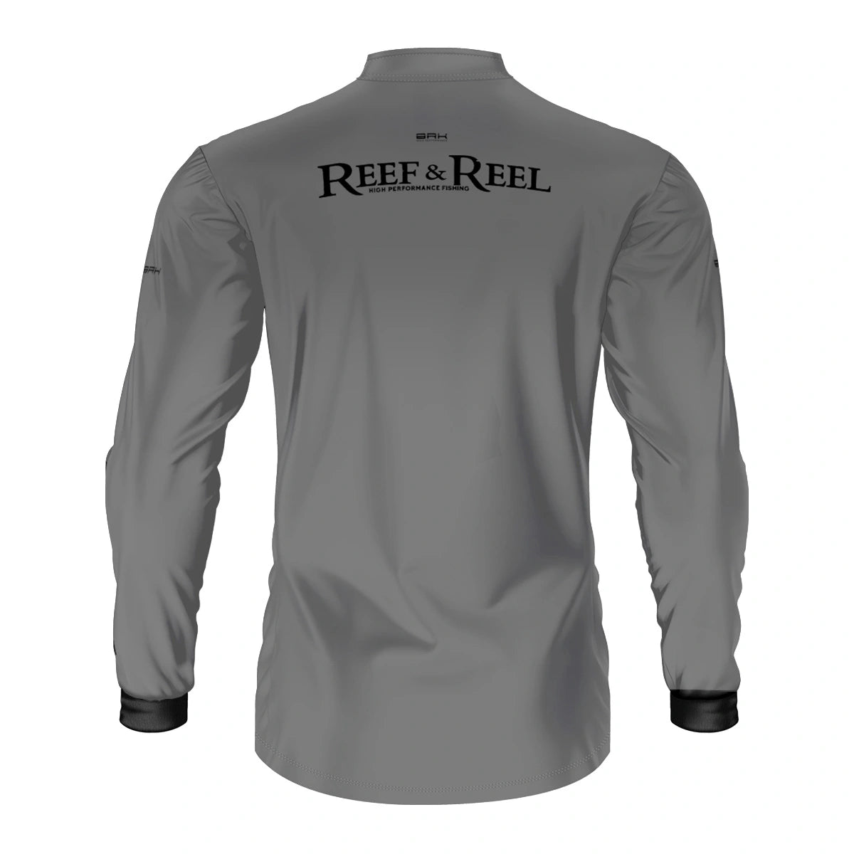 Camisa de Pesca Brk Reef & Reel High Perfomance Cinza com Proteção UV50