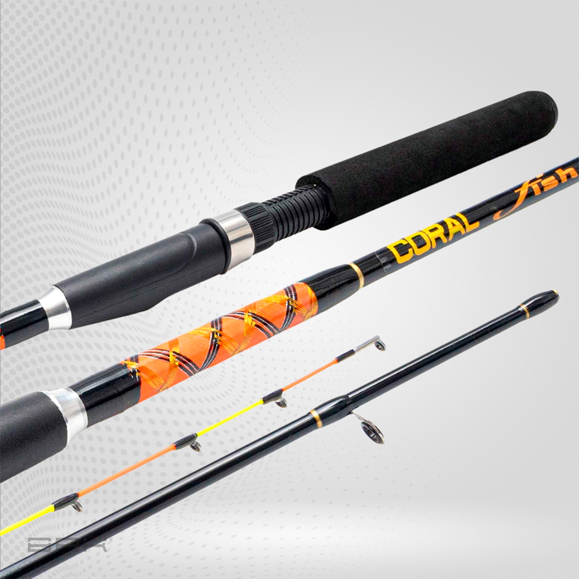 Vara de Pesca Maruri Coral S-1802 20lb 1,80m - Molinete (2 Partes)
