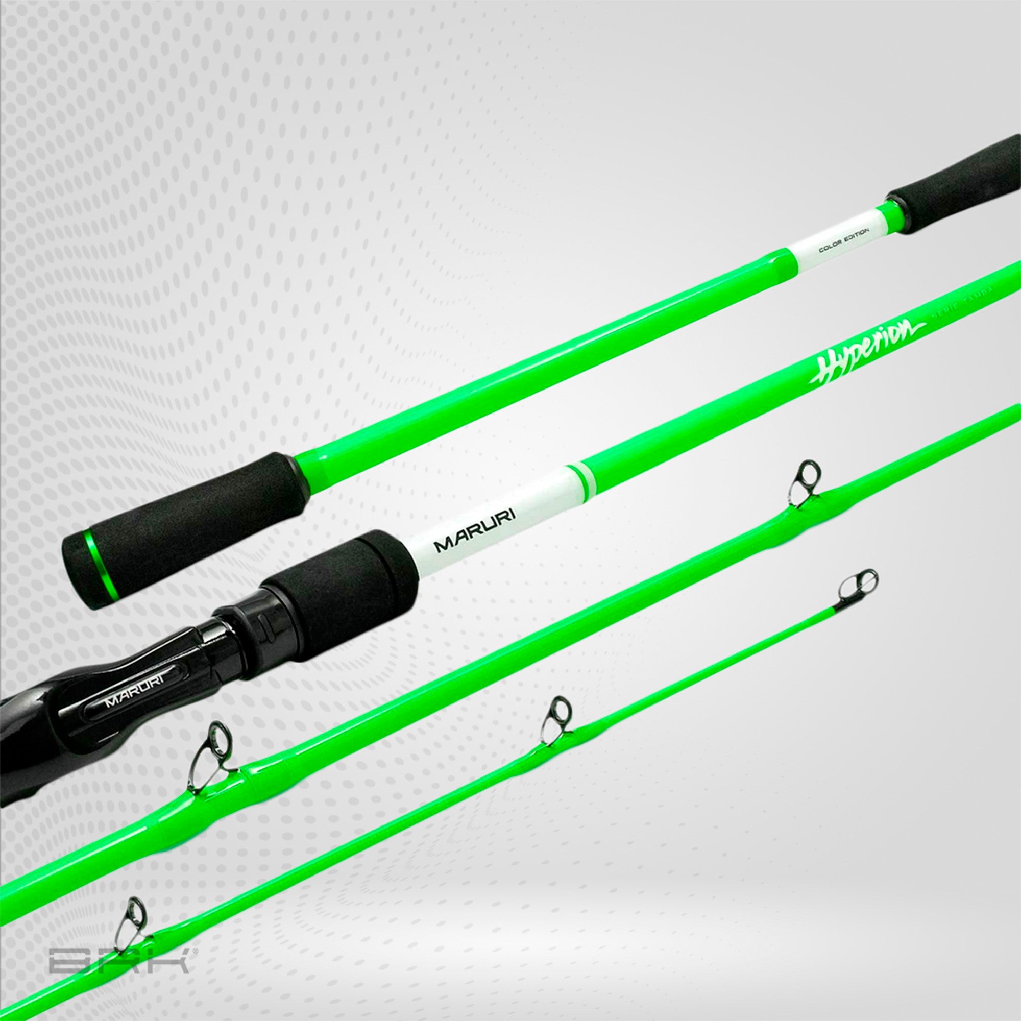 Vara de Pesca Maruri Verde Hyperion C-902H 60lb 2,70m - Carretilha (2 Partes)