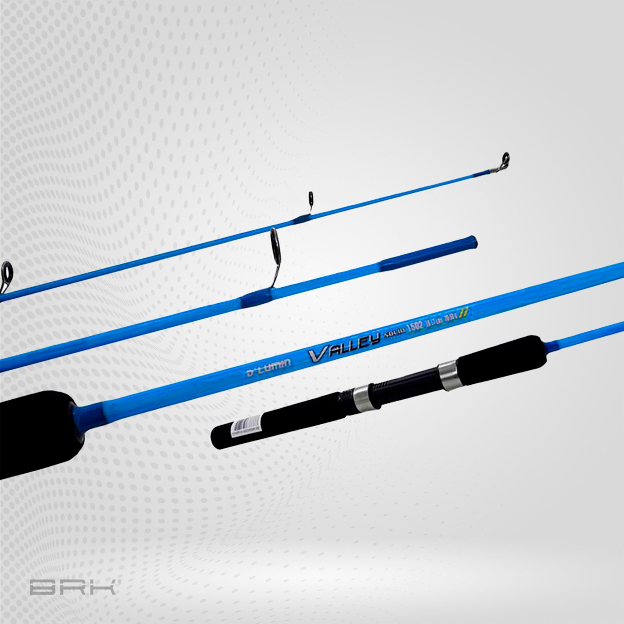 Vara de Pesca Deyu Valley SFS1502M-BE 17lbs 1,50m - Molinete (2 partes)