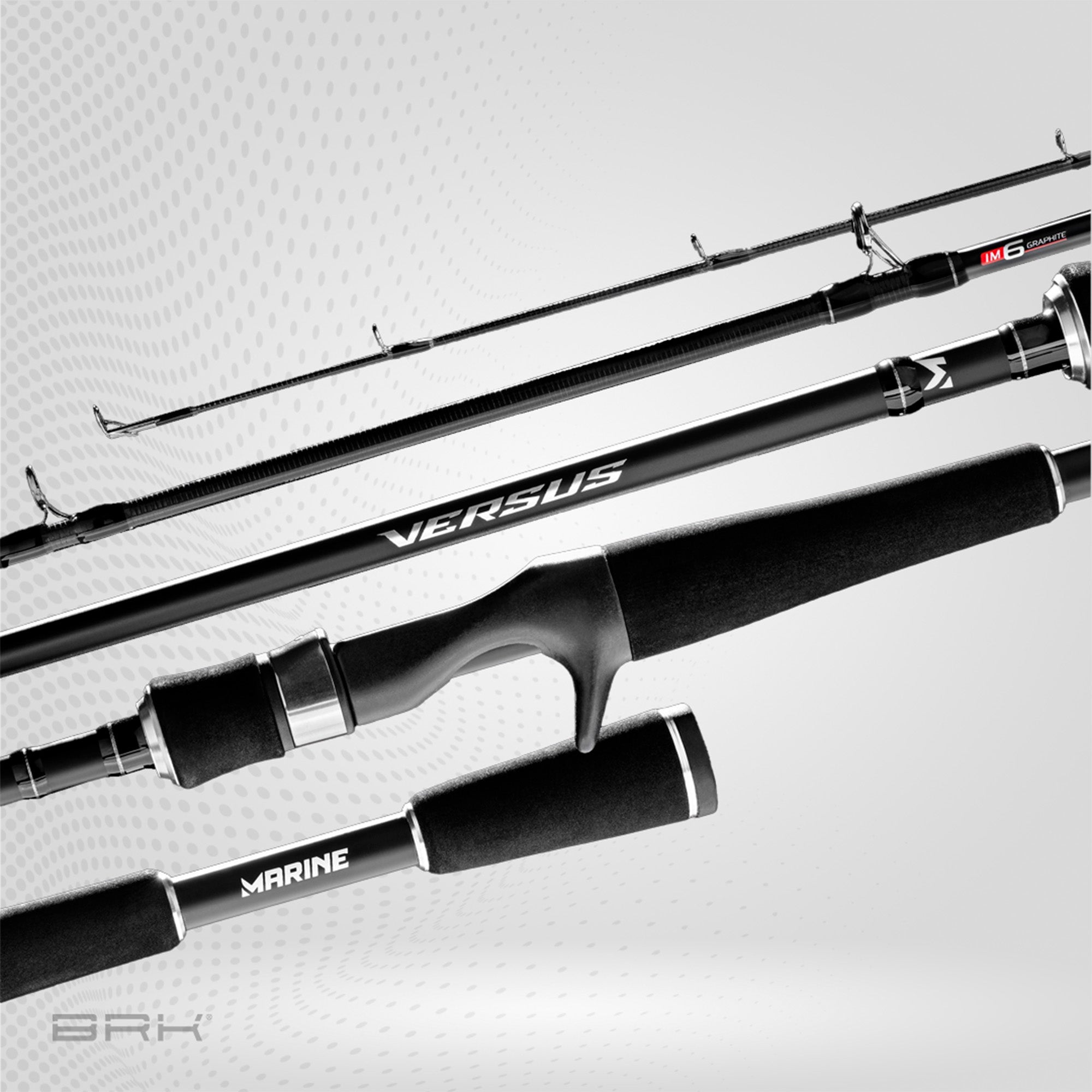 Vara de Pesca Marine Sports Versus VRS-C601MHF 25lbs 1,83m - Carretilha (inteiriça)