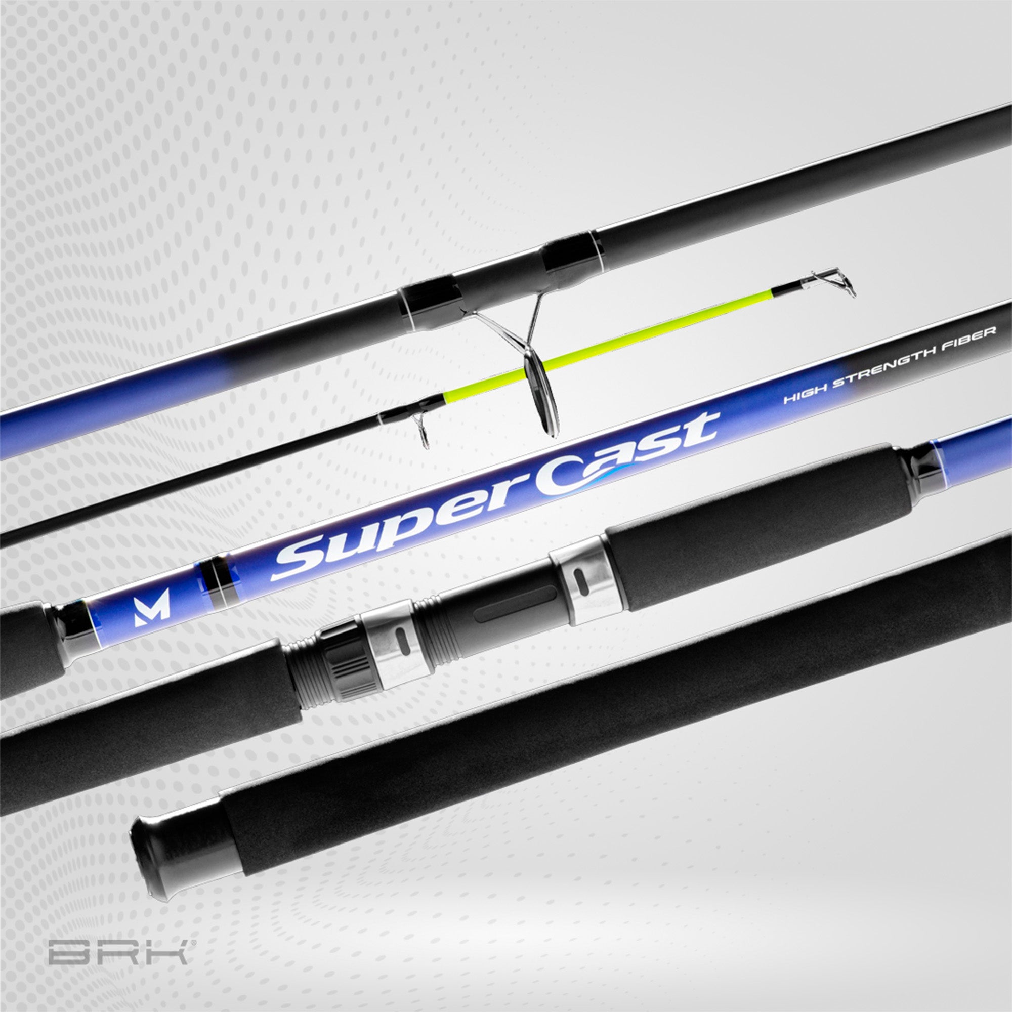 Vara de Pesca Marine Sports Super Cast SC-S902MH 30lbs 2,74m - Molinete (2 partes)