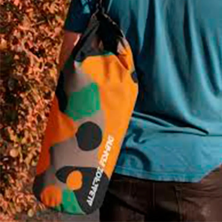 Bolsa Saco Estanque Albatroz Prova D'agua 15 Lts Camu Laranja