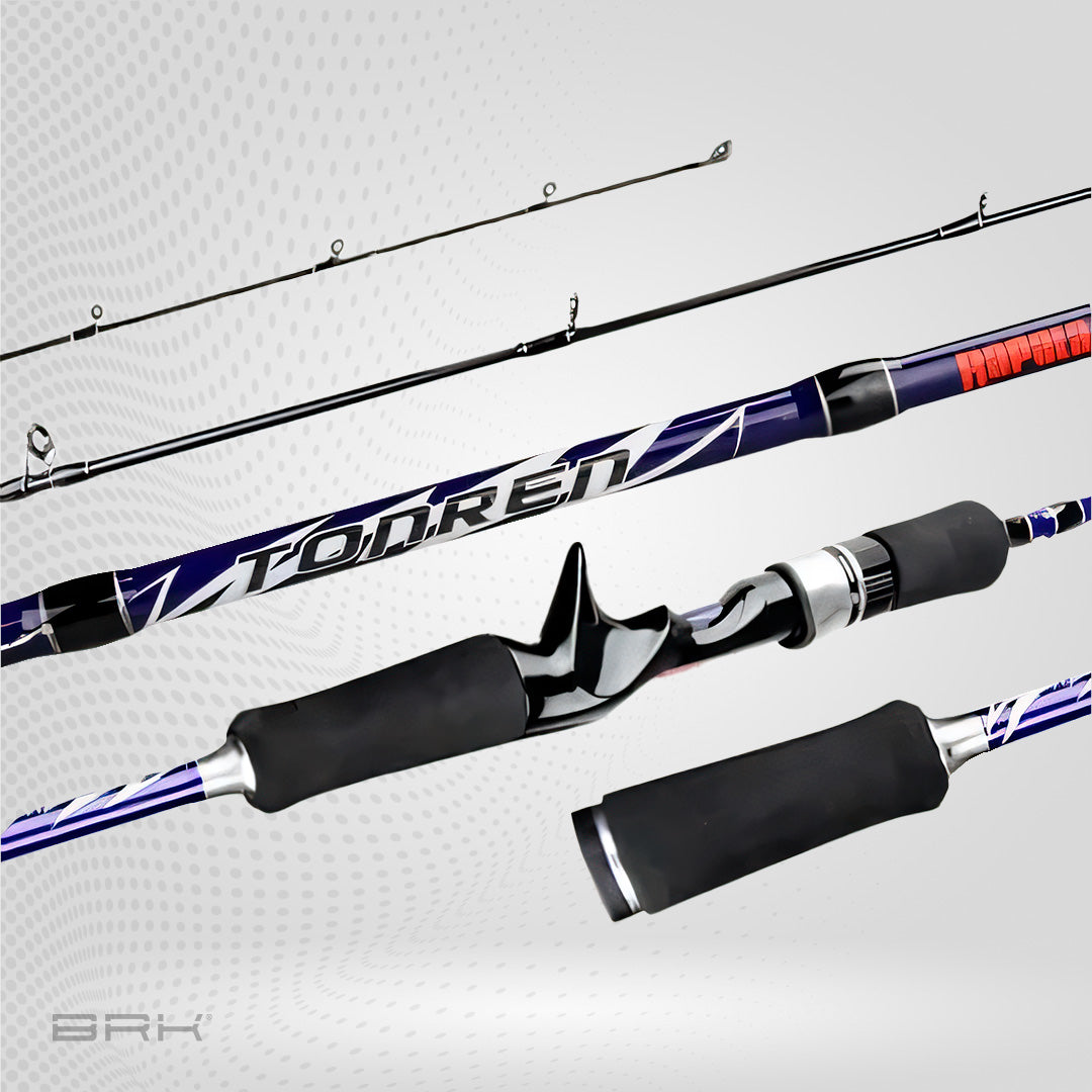 Vara de Pesca Rapala Tonren 11RATRE56CMH 20lbs 1,68m - Carretilha (Inteiriça)