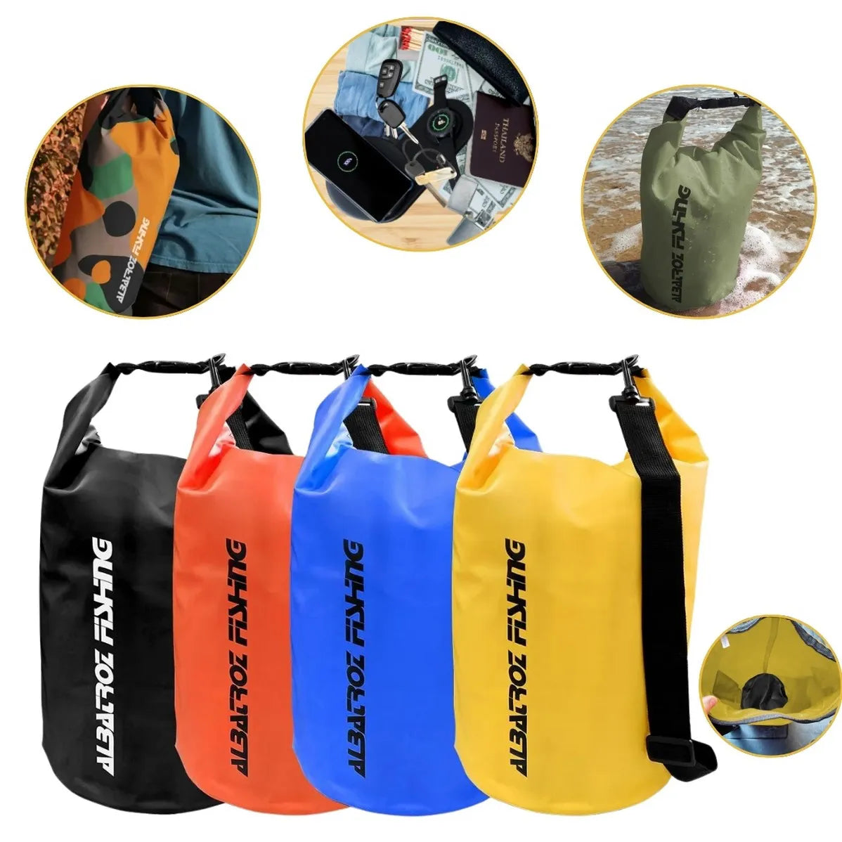 Bolsa Estanque Impermeável Bag A Prova D'Água Albatroz 10L