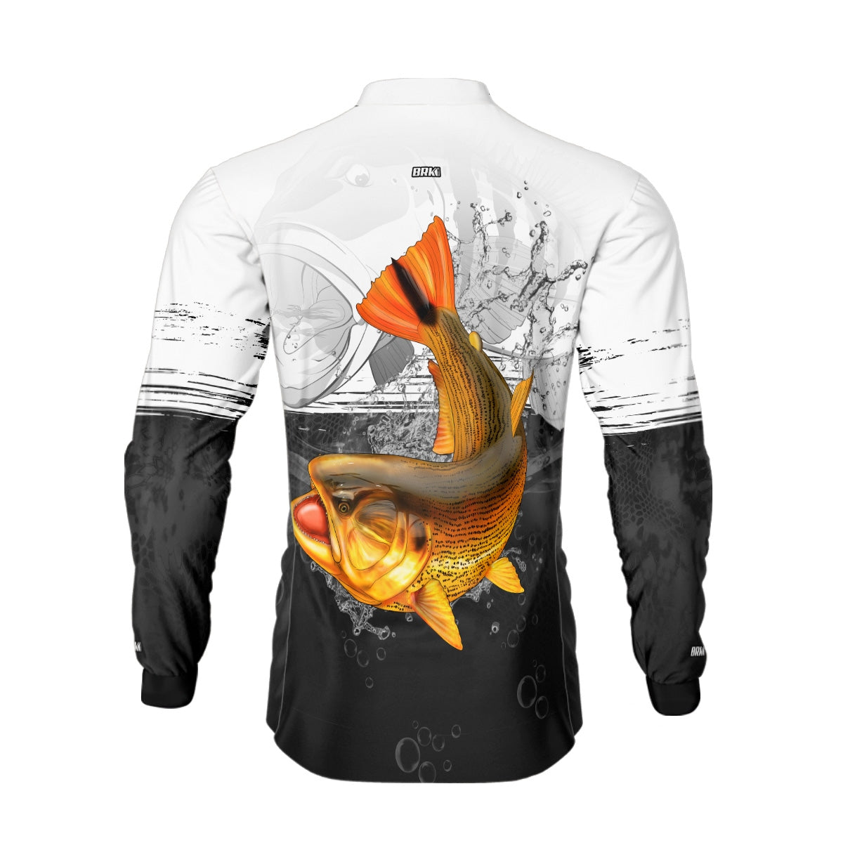 Camisa de Pesca Brk Dourado com Proteção UV50+