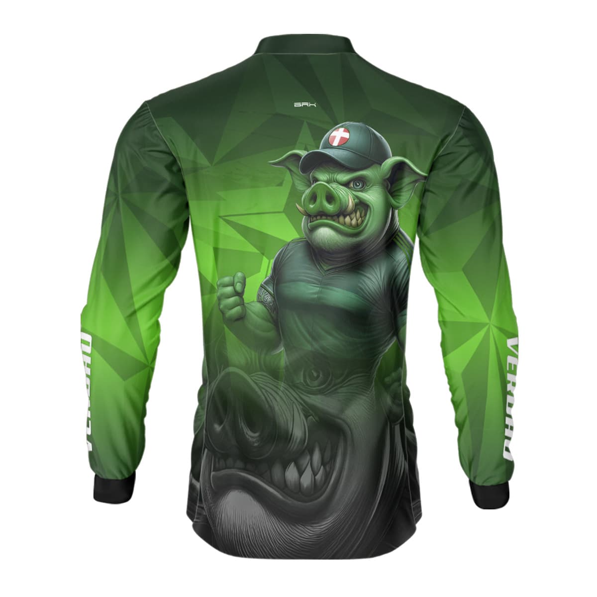 Camisa Brk Verdão Mascote Dá-lhe Porco com UV50+