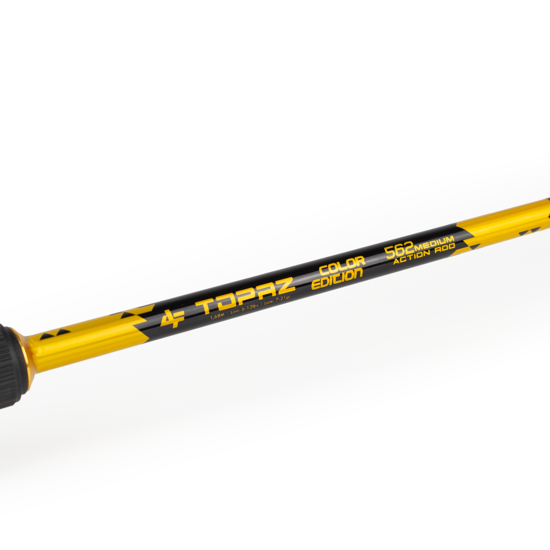 Vara de Pesca Albatroz Topaz Color Edition C602 12lbs 1,90m - Carretilha (2 partes)