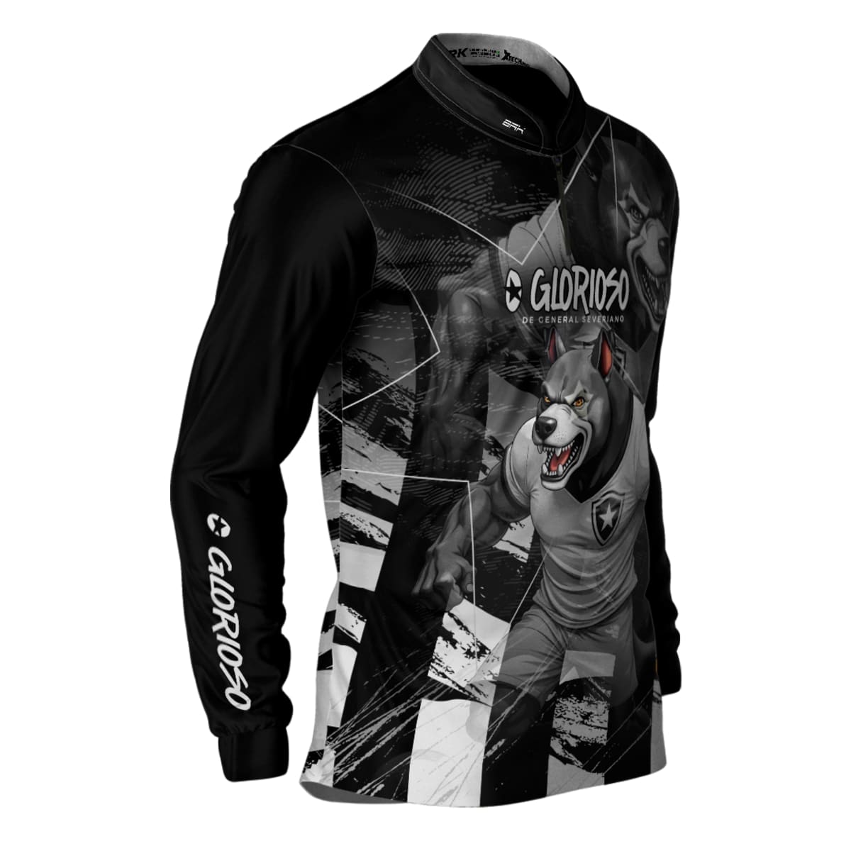 Camisa Futebol Brk Glorioso Mascote com Proteção Solar UV50+