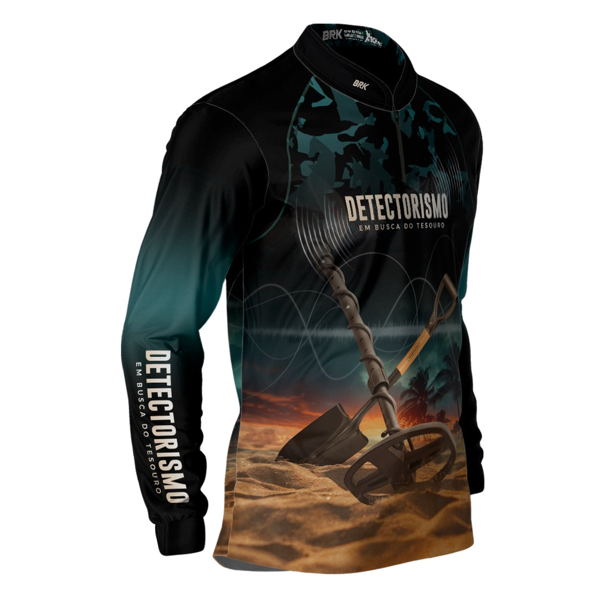 Camisa Brk Profissões Detectorismo com UV50+