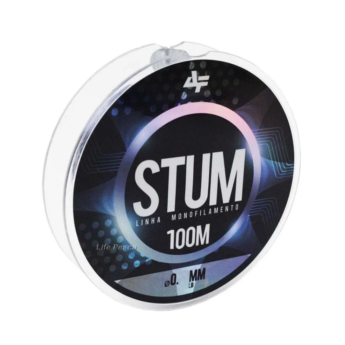 Linha de Pesca Monofilamento Albatroz Stum 100m Cinza