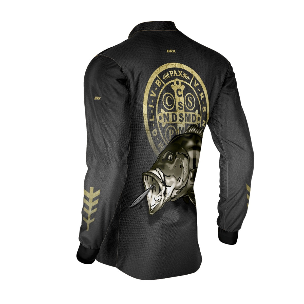 Camisa de Pesca Brk São Bento Tucunaré com UV50+