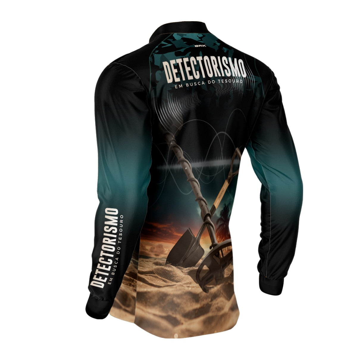Camisa Brk Profissões Detectorismo com UV50+