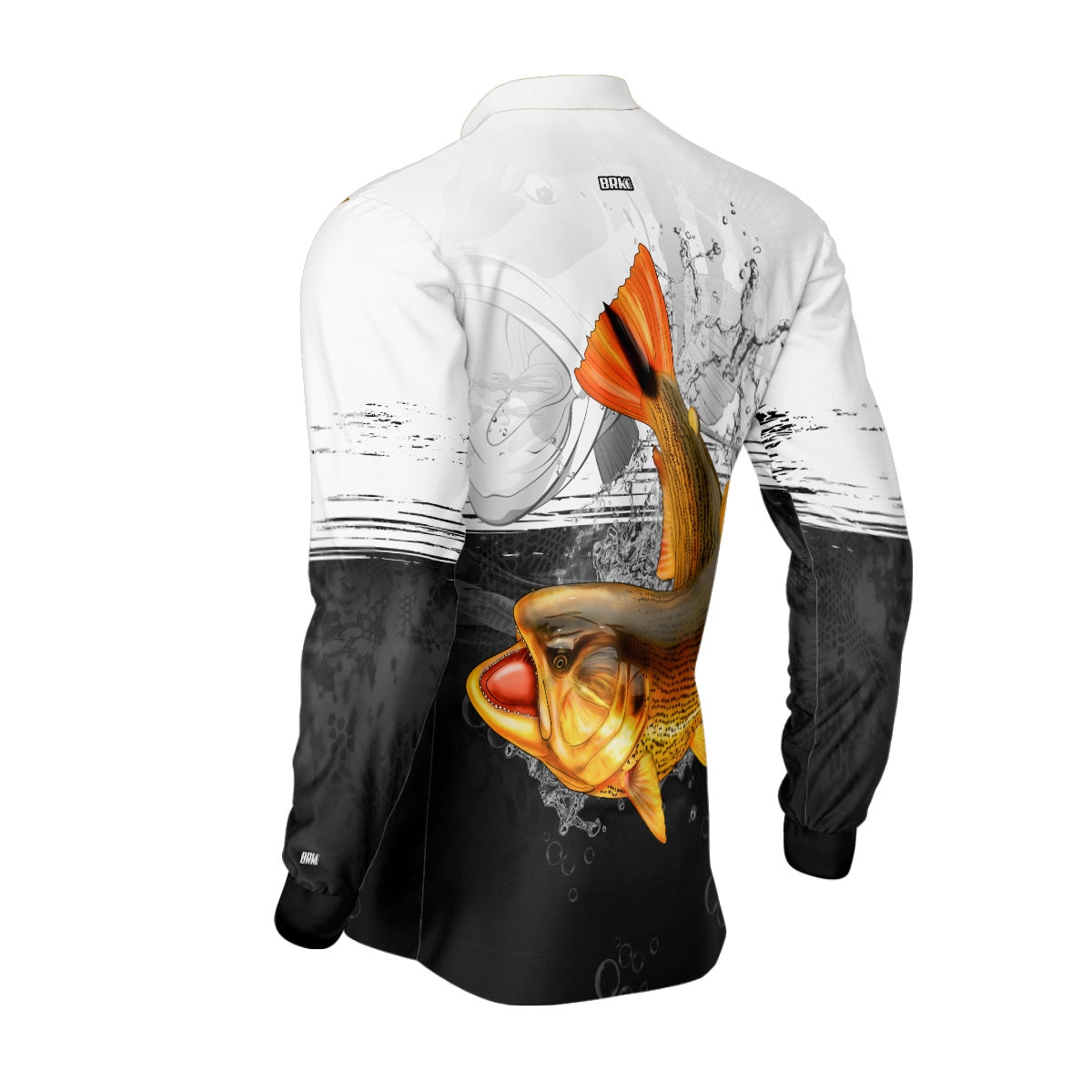 Camisa de Pesca Brk Dourado com Proteção UV50+