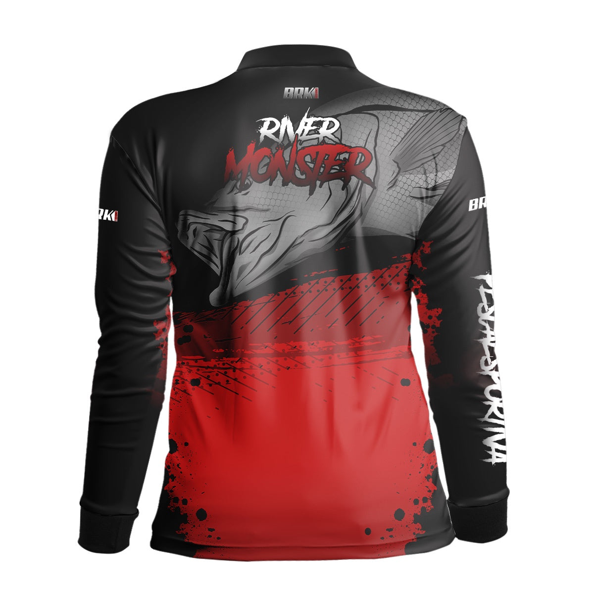 Camisa de Pesca Infantil Brk Robalo Monster com Proteção UV 50+