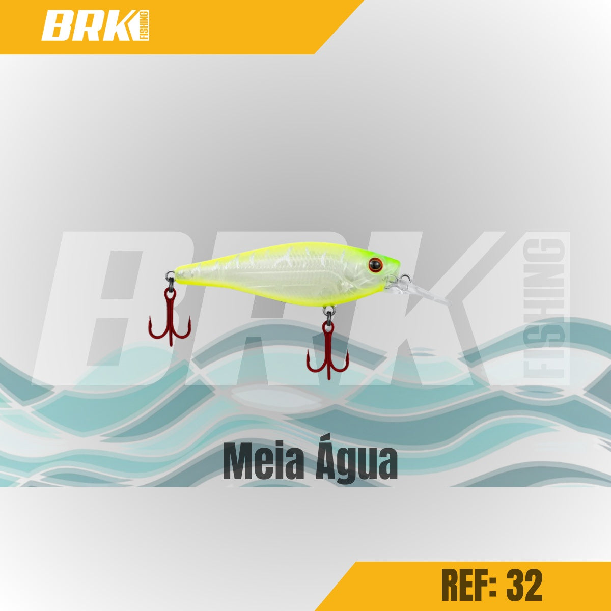 Isca Artificial Marine Sports King Shad Meia-Água
