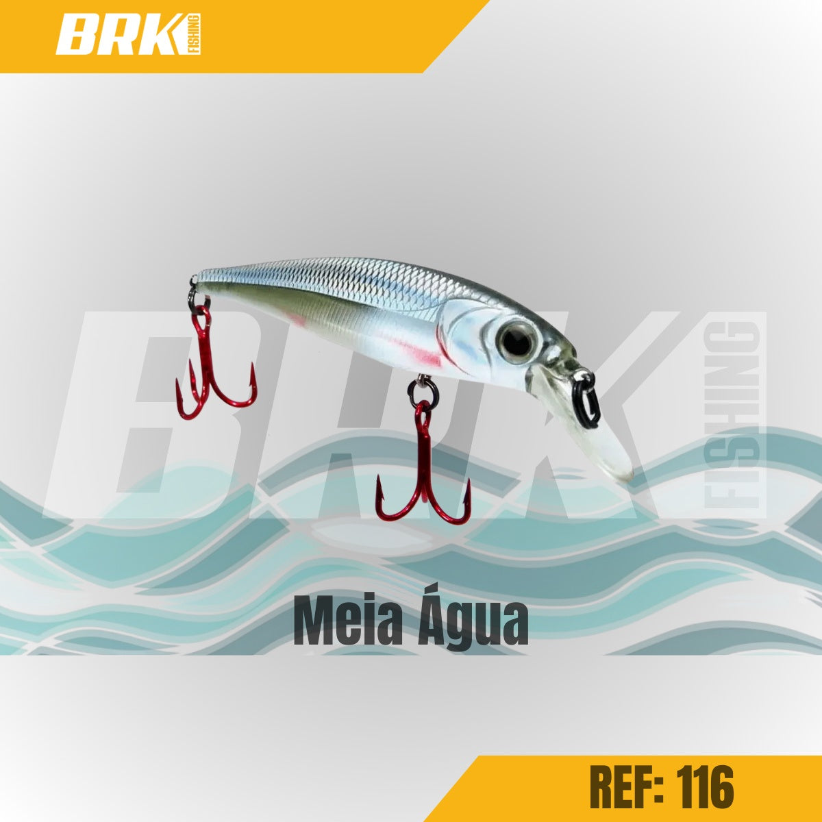 Isca Artificial Marine Sports Savage 65 Meia-Água