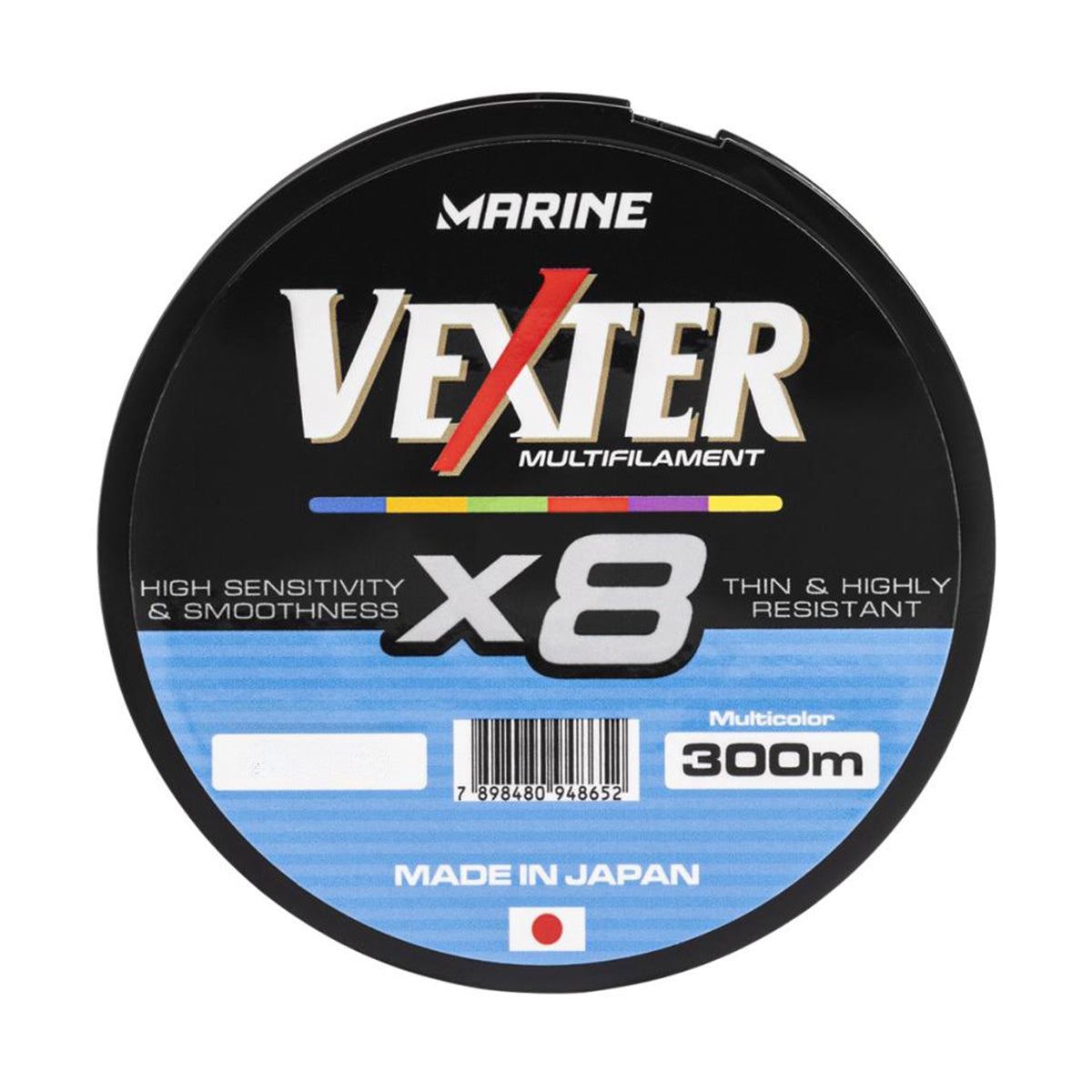 Linha Vexter X8 Multicolor 300m - Marine Sports