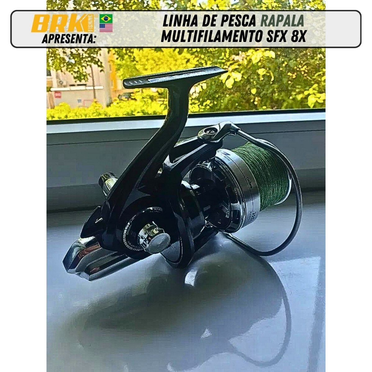 Linha de Pesca Rapala Multifilamento SFX 8X