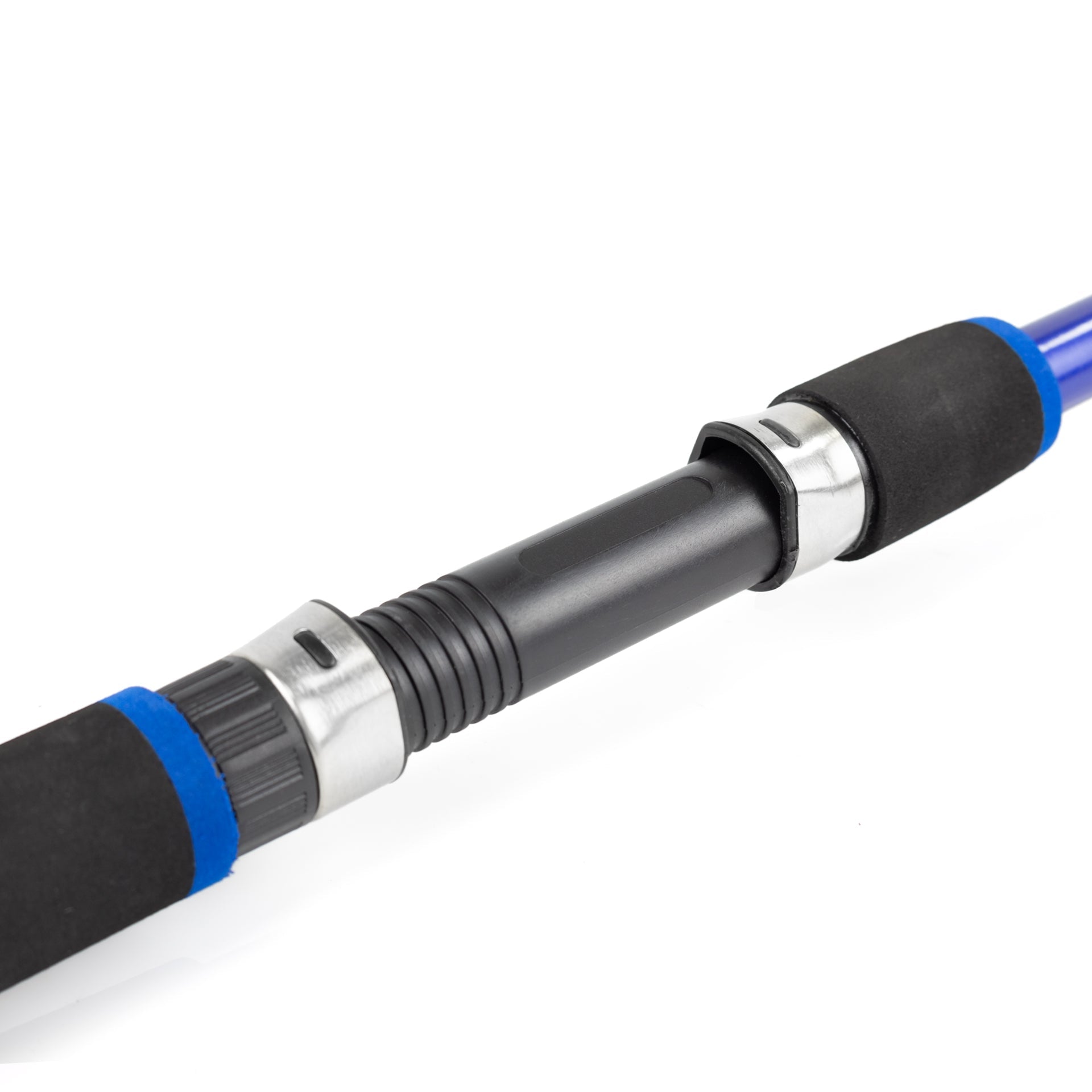 Vara de Pesca Albatroz Telescópica Smart 1805 16lbs 1,80m | Cinza - Molinete (5 partes)