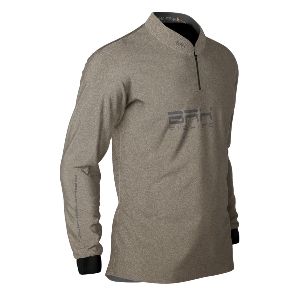Camisa de Pesca Básica Bege com UV50+