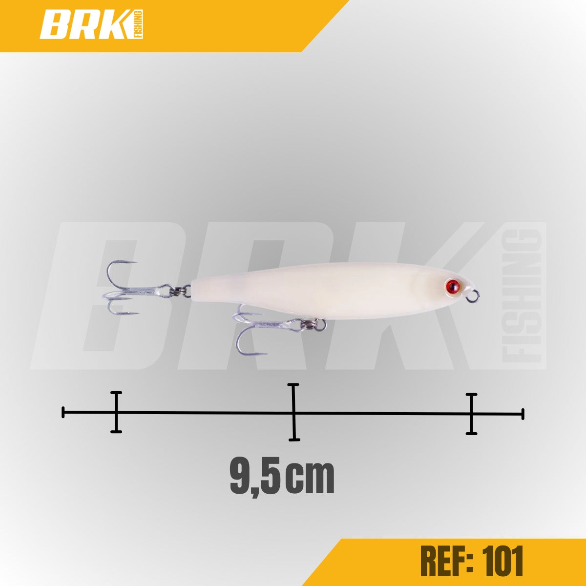 Isca Artificial Nelson Nakamura Jumping Stick 9,5cm 11,5g Superfície
