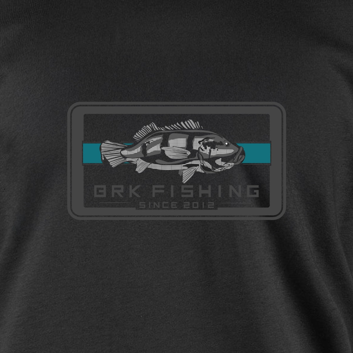 Camiseta de Pesca Brk Fishing Since 2012 Tucunaré com Algodão Premium