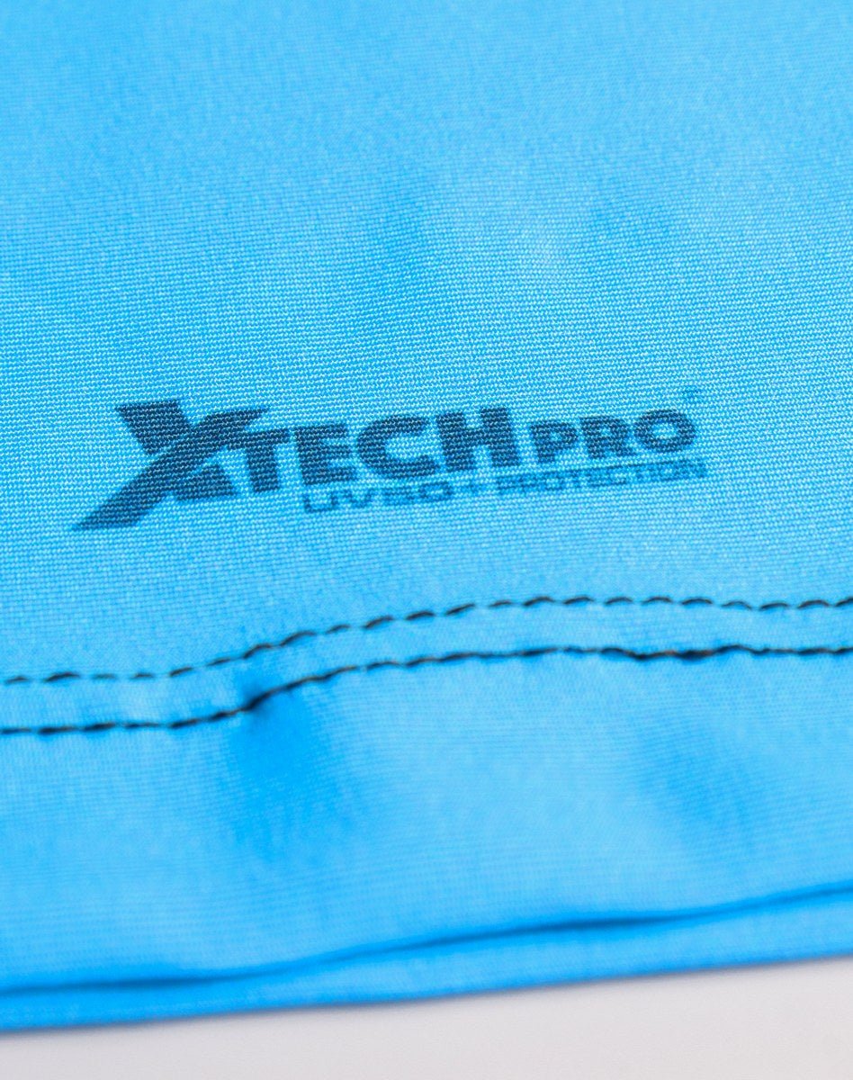 Camisa FusionX Brk Marine Azul Claro com Capuz e Proteção UV50+
